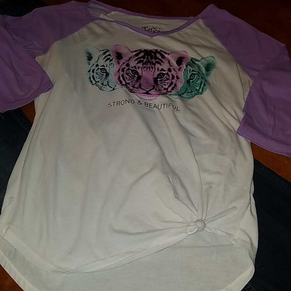 BACK TO SCHOOL JUSTICE T SHIRT Size 20